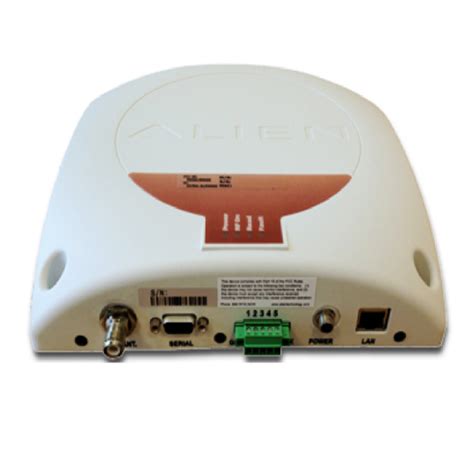 alien alr-9650 integrated rfid reader|Smart Antenna RFID Reader .